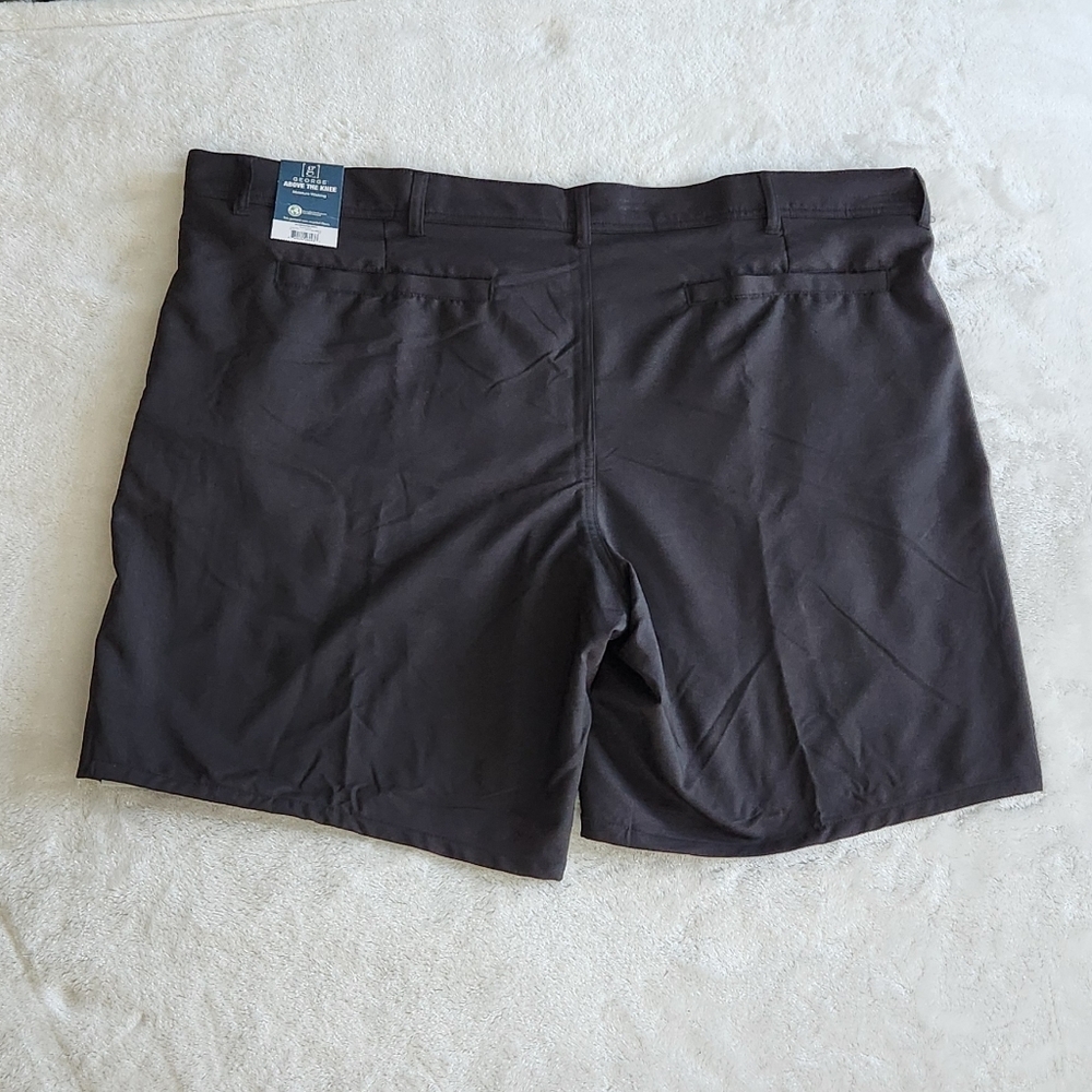 🩳George Men’s Black Commuter Shorts – Size 46 – 9” Inseam, NWT Perfect for Golf